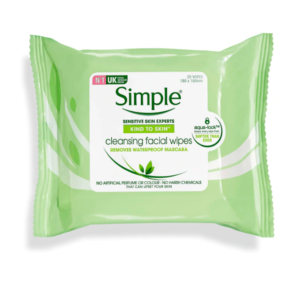 Simple Kind to Skin Cleansing Facial Wipes