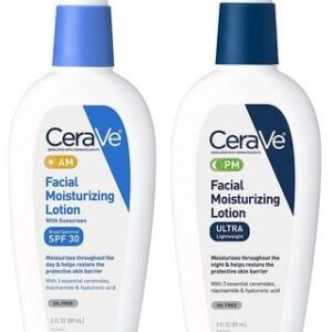 CERAVE AM AND PM FACE MOISTURISER .