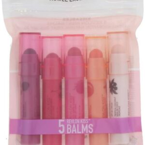 REVLON Kiss Lip Balm 5 Piece