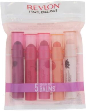 REVLON Kiss Lip Balm 5 Piece