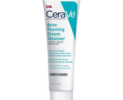 CERAVE ACNE FOAMING FACIAL CREAM CLEANSER