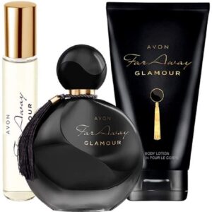 AVON FAR AWAY GLAMOUR PERFUME SET