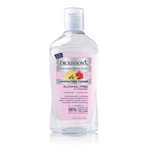 Dickinson’s enhanced Witch Hazel Hydrating Toner with Rosewater
