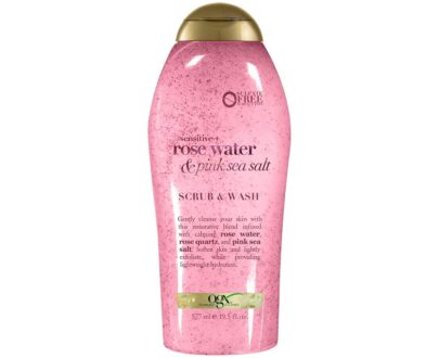 OGX PINK SEA SALT & ROSEWATER BODY SCRUB