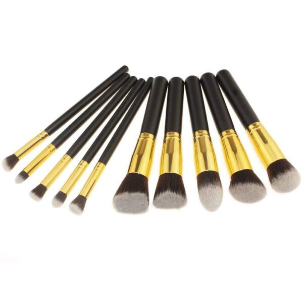 Make up Brush Set Cosmetic Eyebrow Blush Foundation Powder Kit set 10 pcs