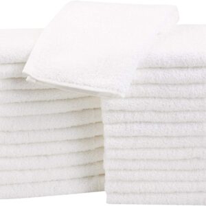AmazonBasics Cotton Washcloths Towels