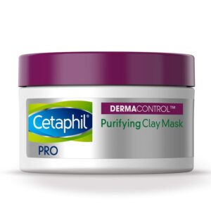 Cetaphil Pro Dermacontrol Purifying Clay Mask with bentonite Clay for Oily Sensitive Skin 3oz