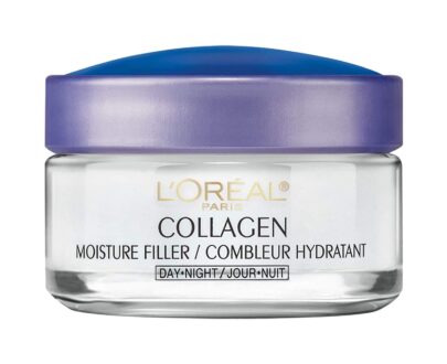 Collagen Face Moisturizer by L’Oreal Paris skin care Anti-Aging Day & Night Cream Non-Greasy