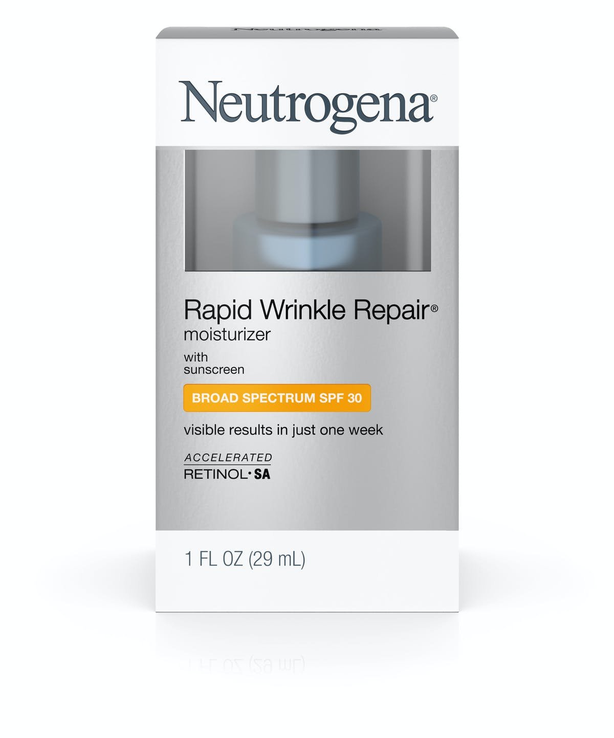 Neutrogena Rapid Wrinkle Repair Daily Hyaluronic Acid Retinol Face Moisturizer SPF 30 - Image 2