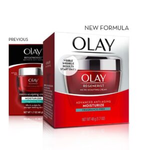OLAY REGENERIST MICRO-SCULPTING  CREAM MOISTURISER BOXED