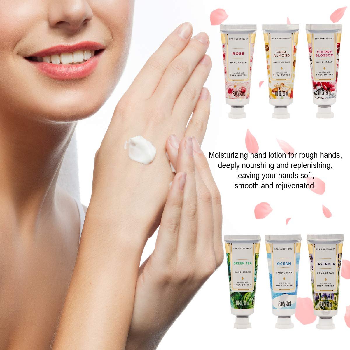Spa Luxetique Shea Butter Hand Cream Gift Set - Image 3