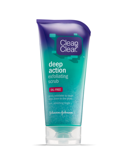 Clean & Clear Deep Action Exfoliating Scrub Oil 198g