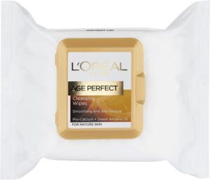 L'oreal Age Perfect Cleansing Wipes Mature Skin, 25 Wipes