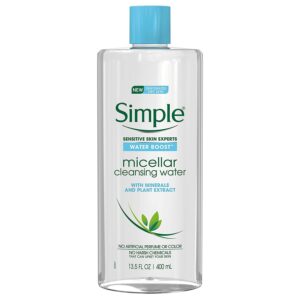 Simple Water Boost Micellar Cleansing Water for Sensitive Skin