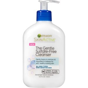 Garnier  SkinActive Gentle Sulfate-Free Foaming Face Wash  13.5 Fl