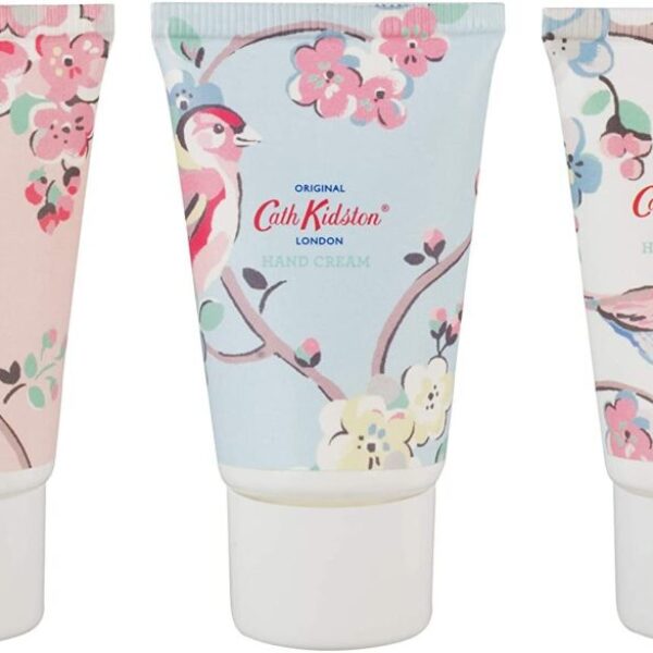Cath Kidston Assorted Blossom Birds Hand Cream Trio, 3 x 30 ml