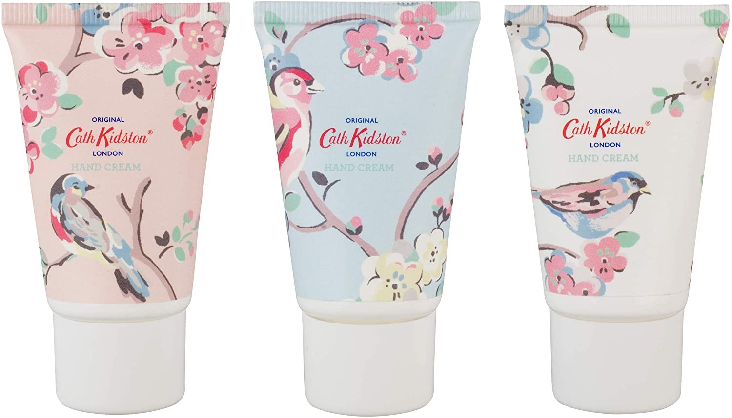 Cath Kidston Assorted Blossom Birds Hand Cream Trio, 3 x 30 ml - Image 2