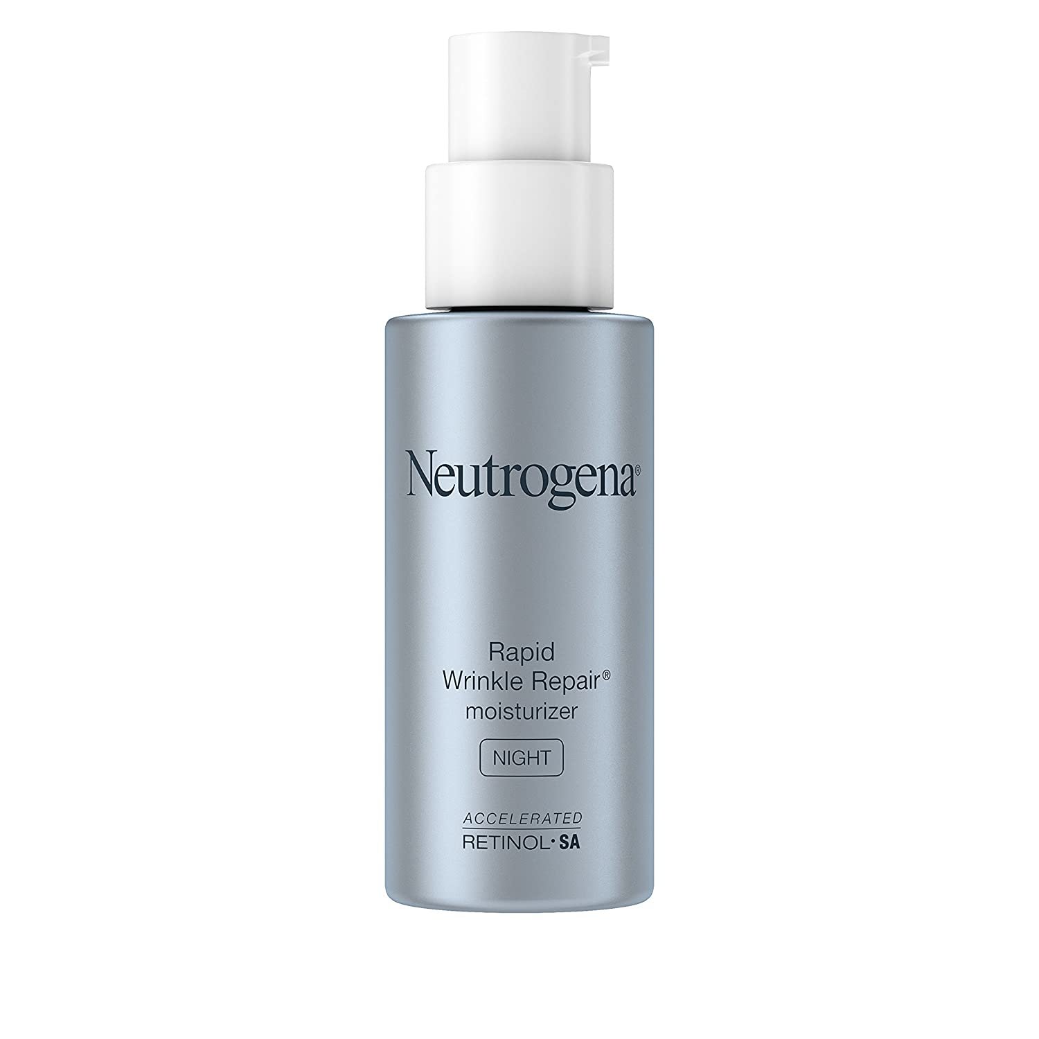 Neutrogena Rapid Wrinkle Repair Retinol Anti-Wrinkle Night Cream Face & Neck with Hyaluronic Acid Retinol & Glycerin 1 fl oz