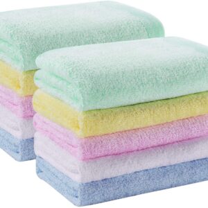 Yoofoss Washcloths Bamboo Face Towel Hand Cloth Sfor Bathroom