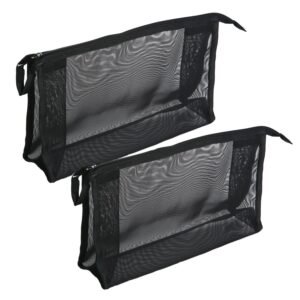 JGSTKCITY STORE 2 PIECE ASSORTED COSMETICS SEE THROUGH BAG