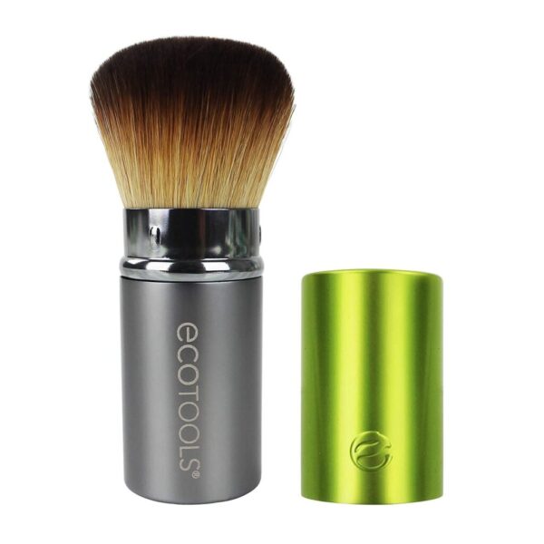 Eco Tools Retractable Kabuki Travel Foundation Brush for Blush Bronzer & Powder