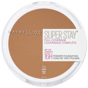 Maybelline New York Super stay Full Coverage Powder Foundation Make Up 355 Coconut