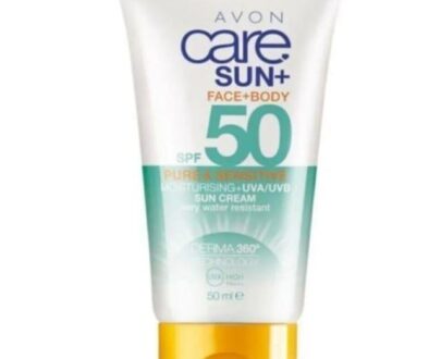 AVON CARE SUN+ FACE + BODY SPF 50 SUNSCREEN