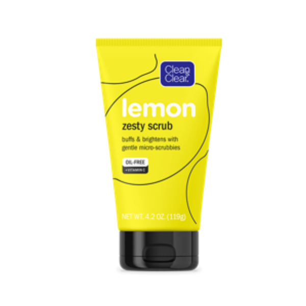 CLEAN AND CLEAR LEMON ZESTY SCRUB
