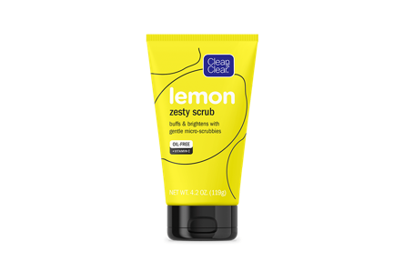 CLEAN AND CLEAR LEMON ZESTY SCRUB