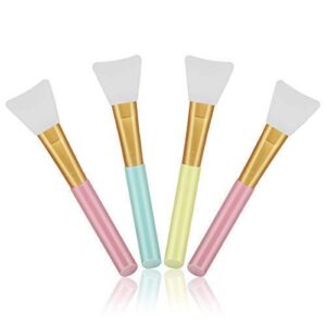 CUTTTE 4 PCS SILICONE FACE MASK BRUSHES