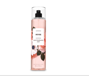 BATH AND BODYWORKS ROSE BODY MIST