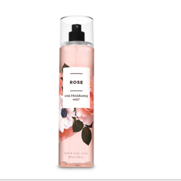 BATH AND BODYWORKS ROSE BODY MIST