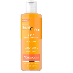 NEUTOGENA RAPID CLEAR 2-IN-1 FIGHT & FADE TONER