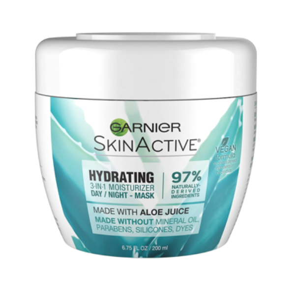 Garnier SkinActive 3-In-1 Face Moisturizer with Aloe for Dry Skin