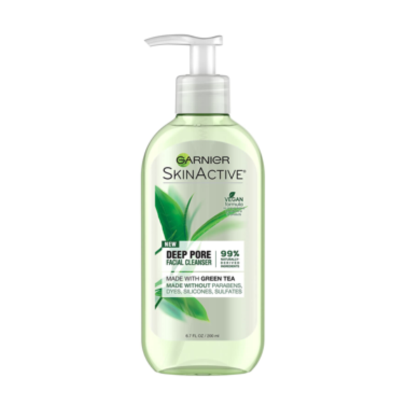 Garnier SkinActive Face Wash with Green Tea for Oily Skin