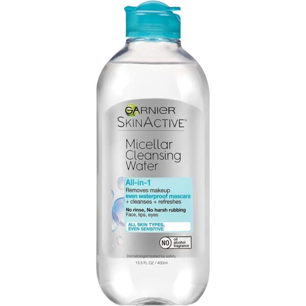 Garnier SkinActive Micellar Cleansing Water for Waterproof Make up 13.5 Fl