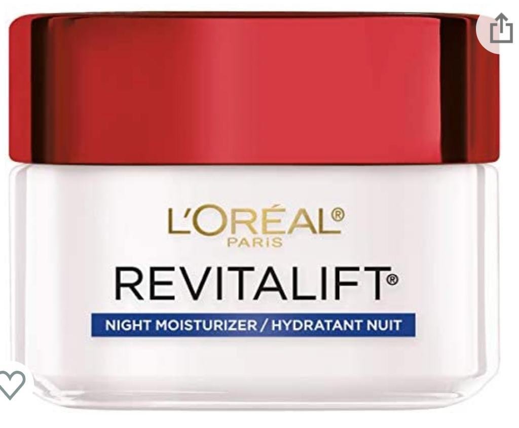 L'OREAL REVITALIFT ANTI-WRINKLE + FIRMING NIGHT MOISTURIZER 2.55 OZ