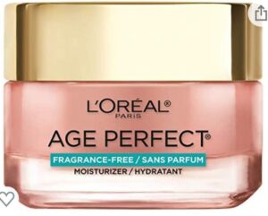 L'OREAL PARIS AGE PERFECT ROSY TONE FRAGRANCE FREE MOISTURIZER DAY 1.7 OZ