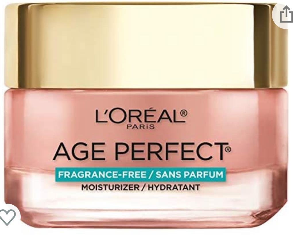 L'OREAL PARIS AGE PERFECT ROSY TONE FRAGRANCE FREE MOISTURIZER DAY 1.7 OZ