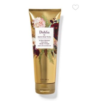 BATH AND BODYWORKS DAHLIA BODY CREAM
