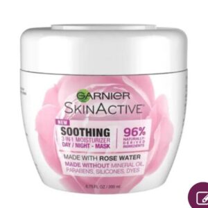 GARNIER SKINACTIVE SOOTHIN 3-IN-1MOISTURISER WITH ROSE WATER