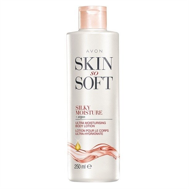 AVON SKIN SO SOFT SILKY MOISTURE BODY LOTION