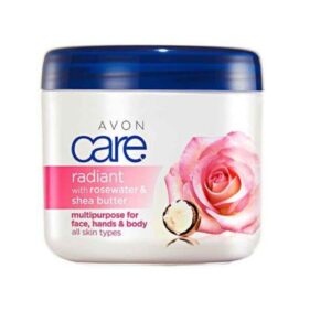 AVON CARE BODY CREAM ROSEWATER & SHEABUTTER