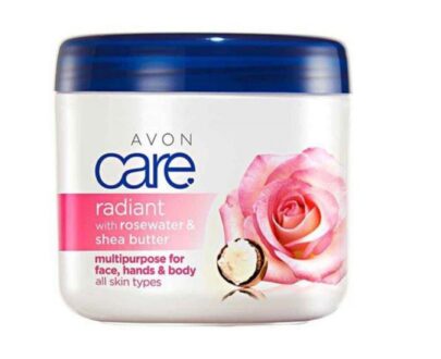 AVON CARE BODY CREAM ROSEWATER & SHEABUTTER