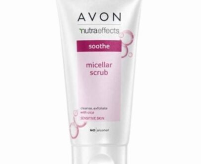 AVON NUTRAEFFECTS SOOTHE MICELLAR SCRUB