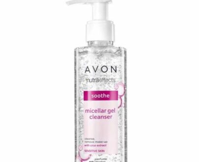 AVON NUTRA EFFECTS SOOTHE MICELLAR GEL CLEANSER