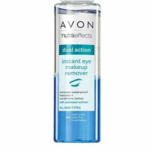 AVON NUTRAEFFECTS DUAL ACTION INSTANT EYE MAKEUP REMOVER