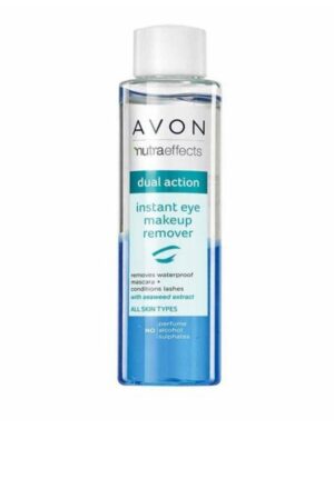 AVON NUTRAEFFECTS DUAL ACTION INSTANT EYE MAKEUP REMOVER