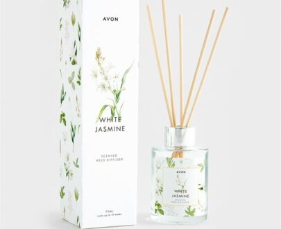 AVON WHITE JASMINE DIFFUSER