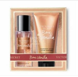 VICTORIA SECRET BARE VANILLA MIST & LOTION GIFT SET